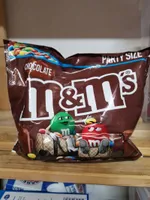 M &M'S 1KG Choco Maitosuklaata Rapealla Sokerikuorella