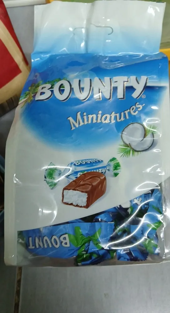 Bounty Miniatures Chocolate Bag