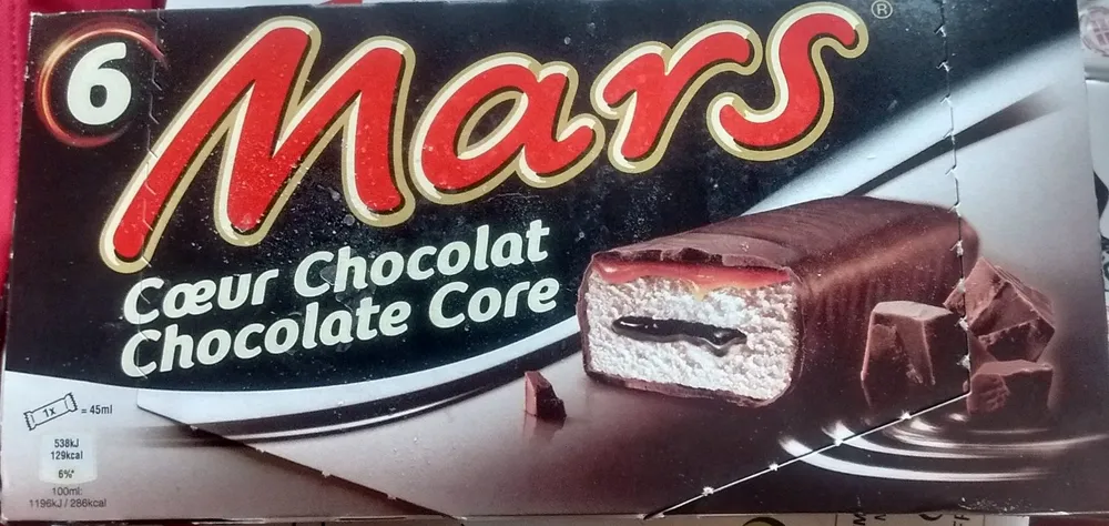 Mars Ice Cream Chocolate Core