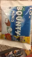 Bounty Chocolate Bars Treat Size X10