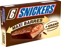 Snickers Maxi Barres glacées x6