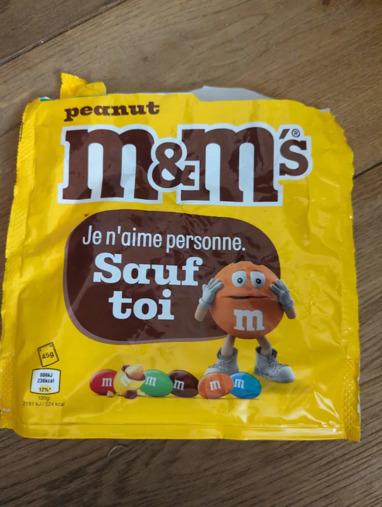 M&M's - peanut