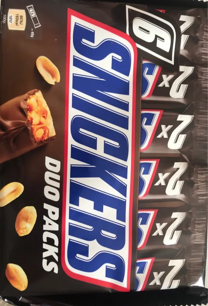 Snickers Duo Packs