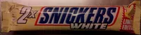 2x Snickers White Limited Edition