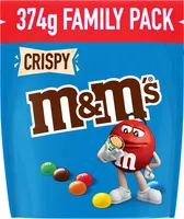 M&M's Crispy 374g FAMILY PACK