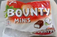 Bounty minis Chocolat Noir