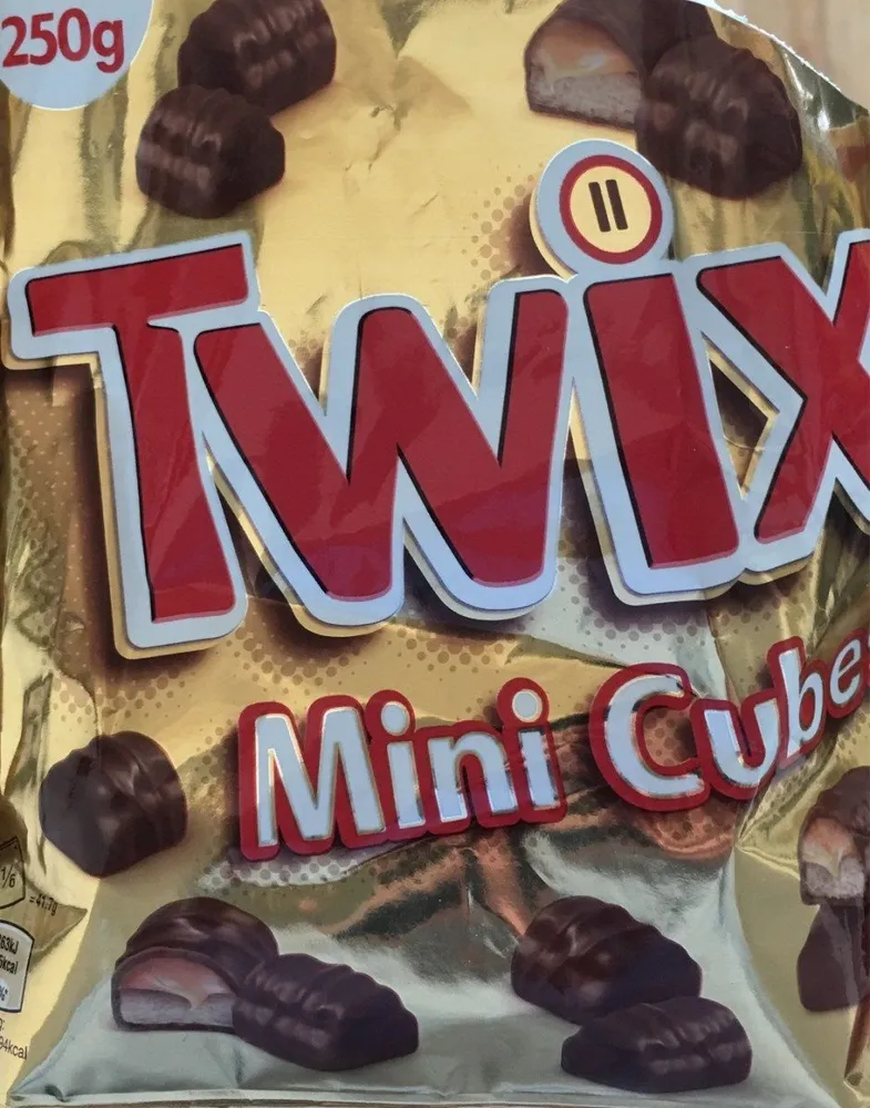 Twix Mini Cubes