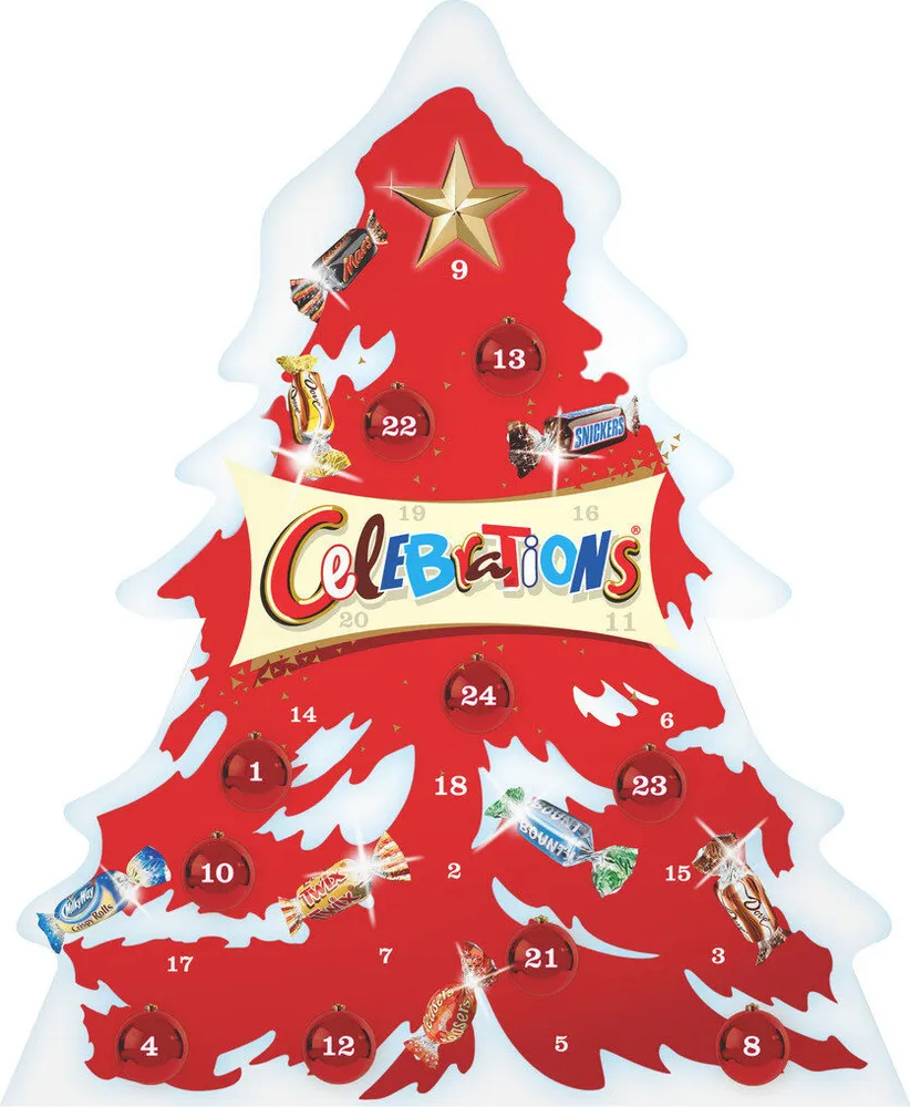 Celebrations calendrier Sapin 215g