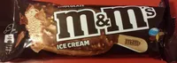 M&ms chocolate ice cream