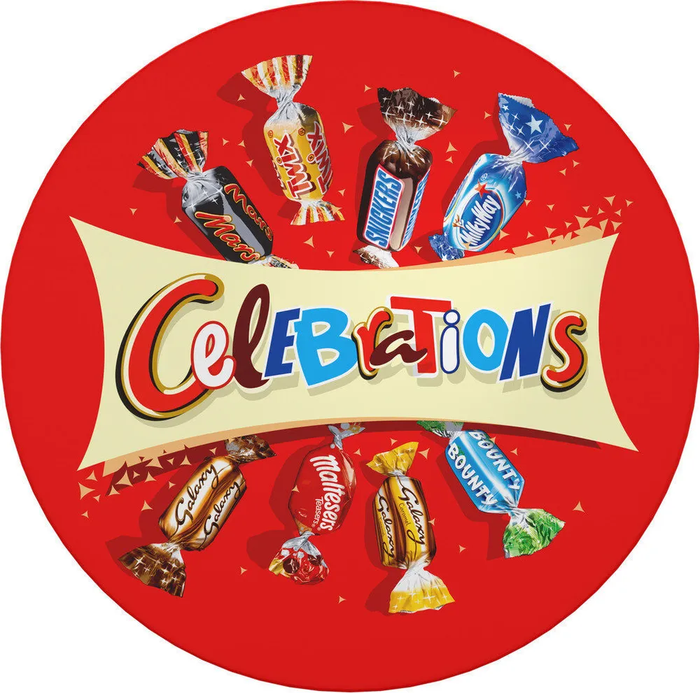 Celebrations boîte métal 435g