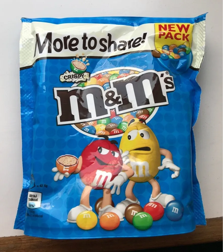 M &M'S Crispy Chocolate Pouch