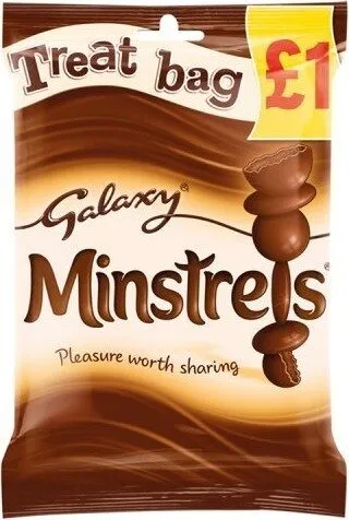 ® Minstrels Chocolate Price Marked Treat Bag