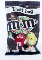 M &M Chocolate Treat Bag 82G