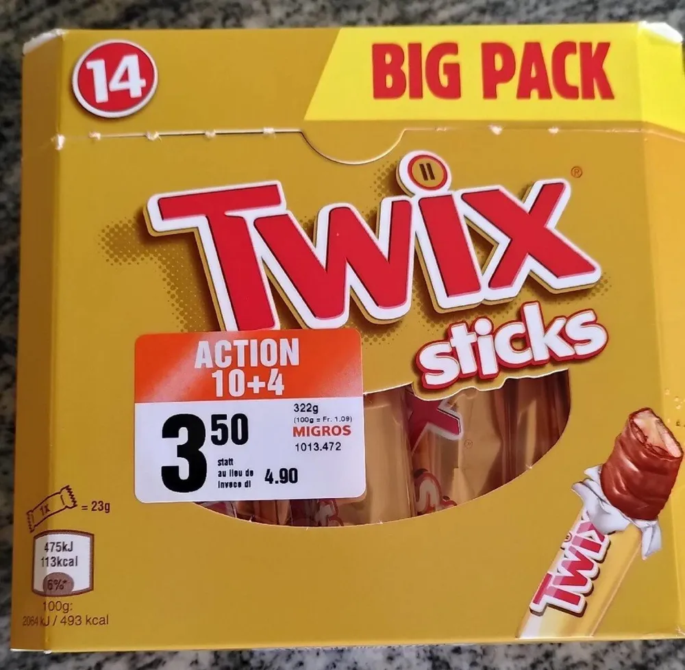 Twix stiks