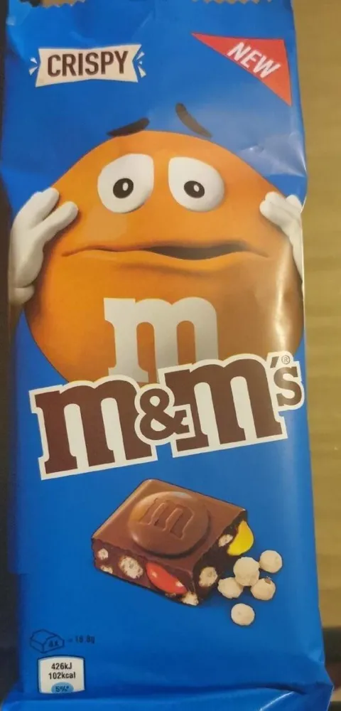 M&M'S Tablette Crispy