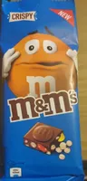 M&M'S Tablette Crispy