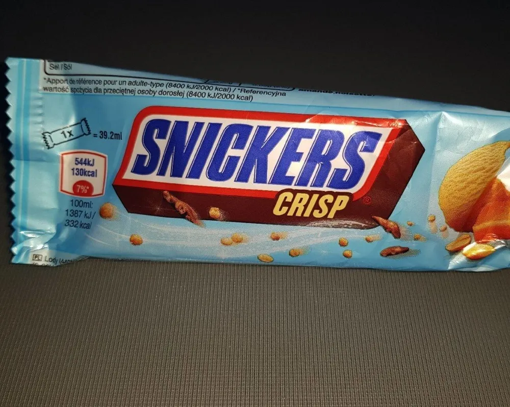 Snickers Crisp Ice cream