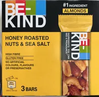 Honey roasted nuts and sea salt