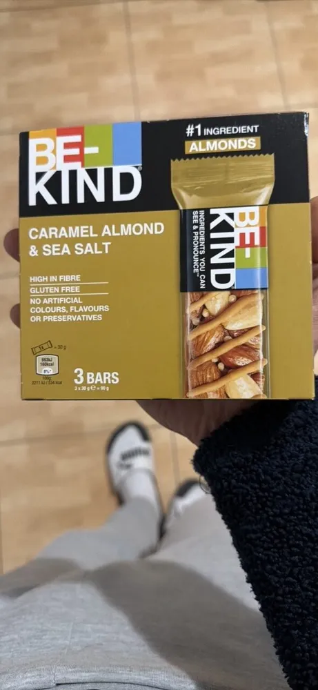 Caramel almond & sea salt