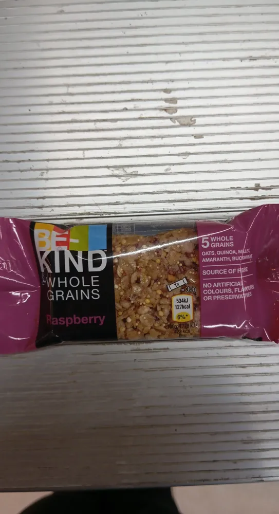 Be Kind Whole Grains Raspberry