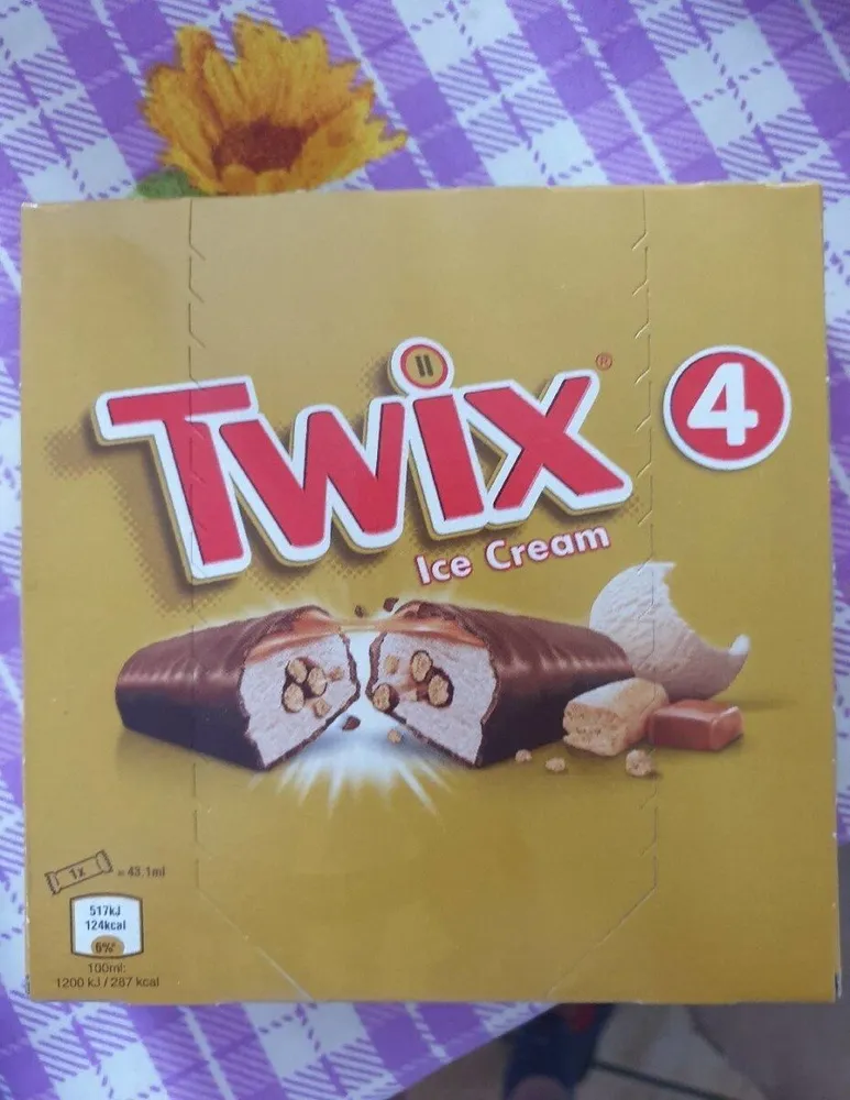 Twix ice cream