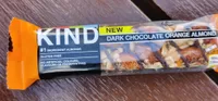 Kind new dark chocolate orange almond