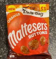 Orange Malteasers Buttons