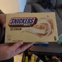Snickers white ice
