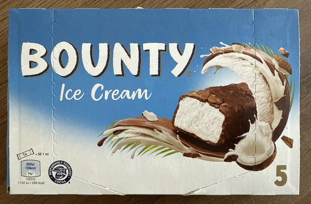Bounty Eis Cream