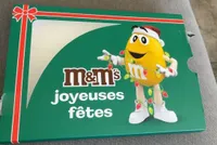 M&m’s joyeuse fetes