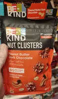 Be kind nut clusters peanut butter dark chocolate