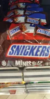 Barres chocolatées Minis Cacahuètes Et Caramel