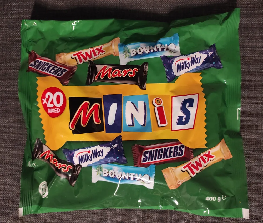 Minis mars Twix