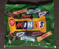 Minis mars Twix