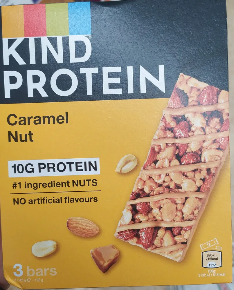 Caramel Nut Protein Bar