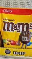 m&ms peanut family size