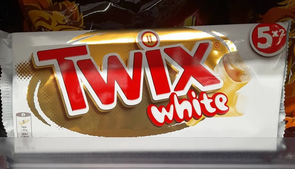 Twix Witte chocolade caramel koek repen 5x2-pack