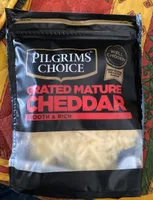 Grated mature cheddar