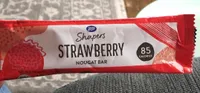 Shapers strawbery  nougat bar