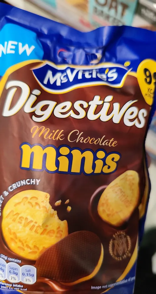 Digestives Milk Chocolate Minis