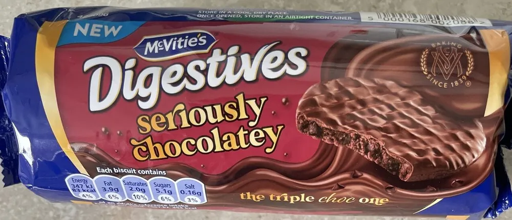 Digestives seriously chocolatey