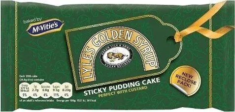 Lyle's Golden Syrup Sticky Pudding Cake
