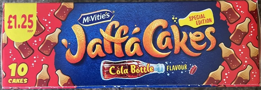 Jaffa Cakes Cola Bottle Flavour