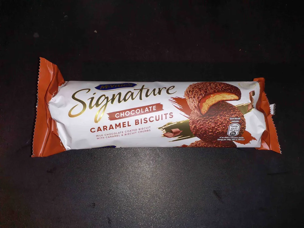 Signature Chocolate Caramel Biscuits