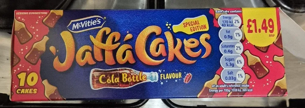 Cola Bottle Jaffa Cakes