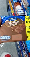 McVitie's BOURBON CREAMS £1.35 RRP £1.35 RRP Each