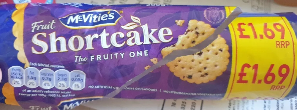 McVitie's Fruit Shortcake Biscuits