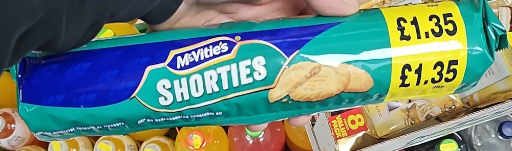 Mcvities Shorties