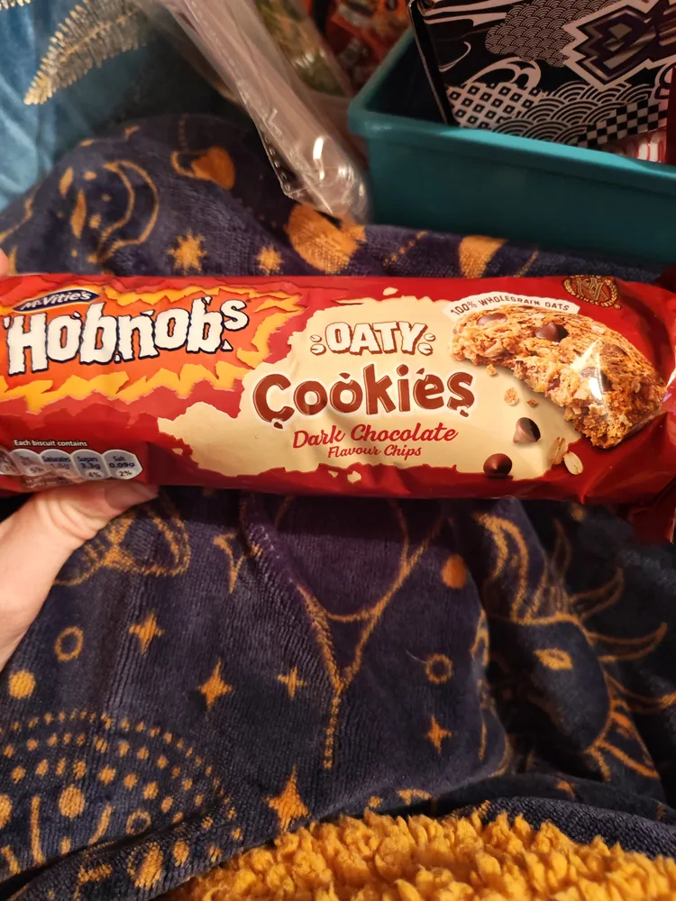 Hobnobs dark chocolate cookies