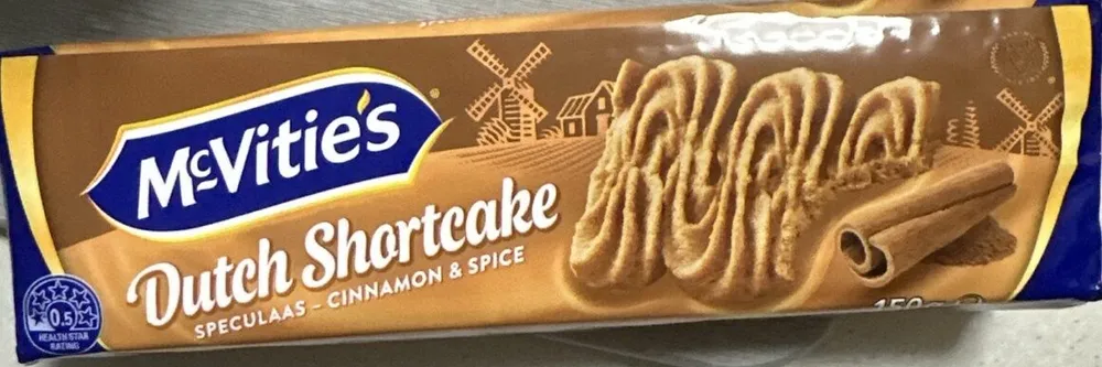 Dutch Shortcake Speculaas - Cinnamon & Spice
